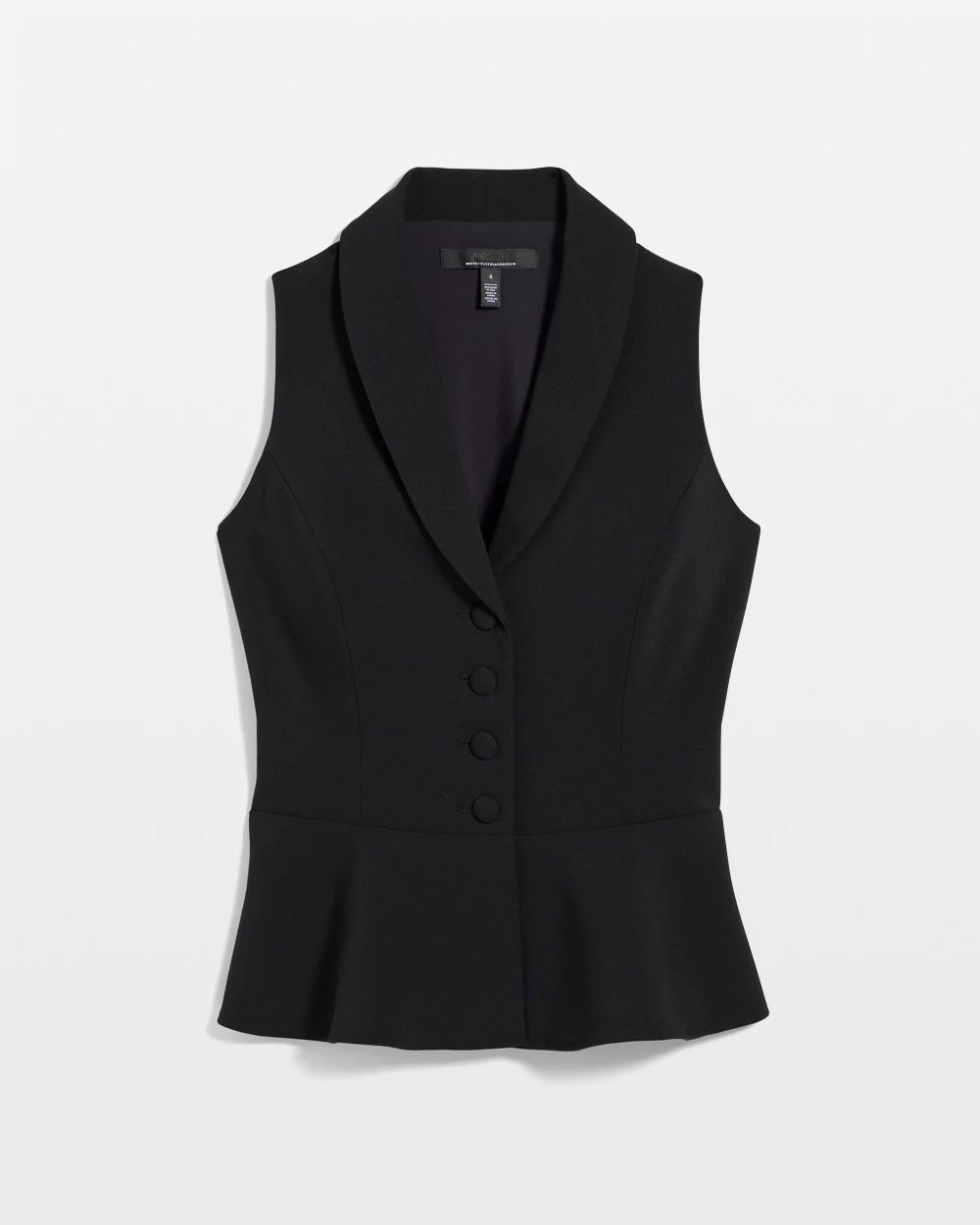Peplum Tailored Vest | White House Black Market